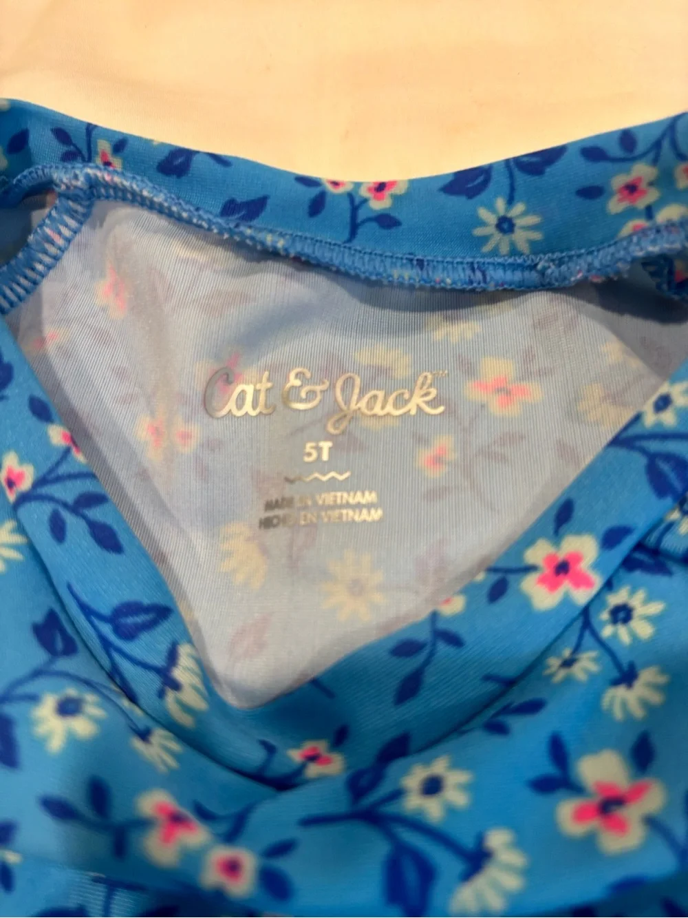Cat & Jack Long Sleeve Rashguard Set